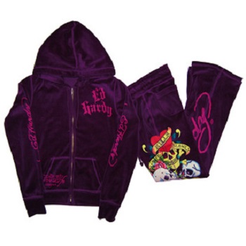 レディース セットアップ TRIPLE SKULL PURPLE W08VRL540